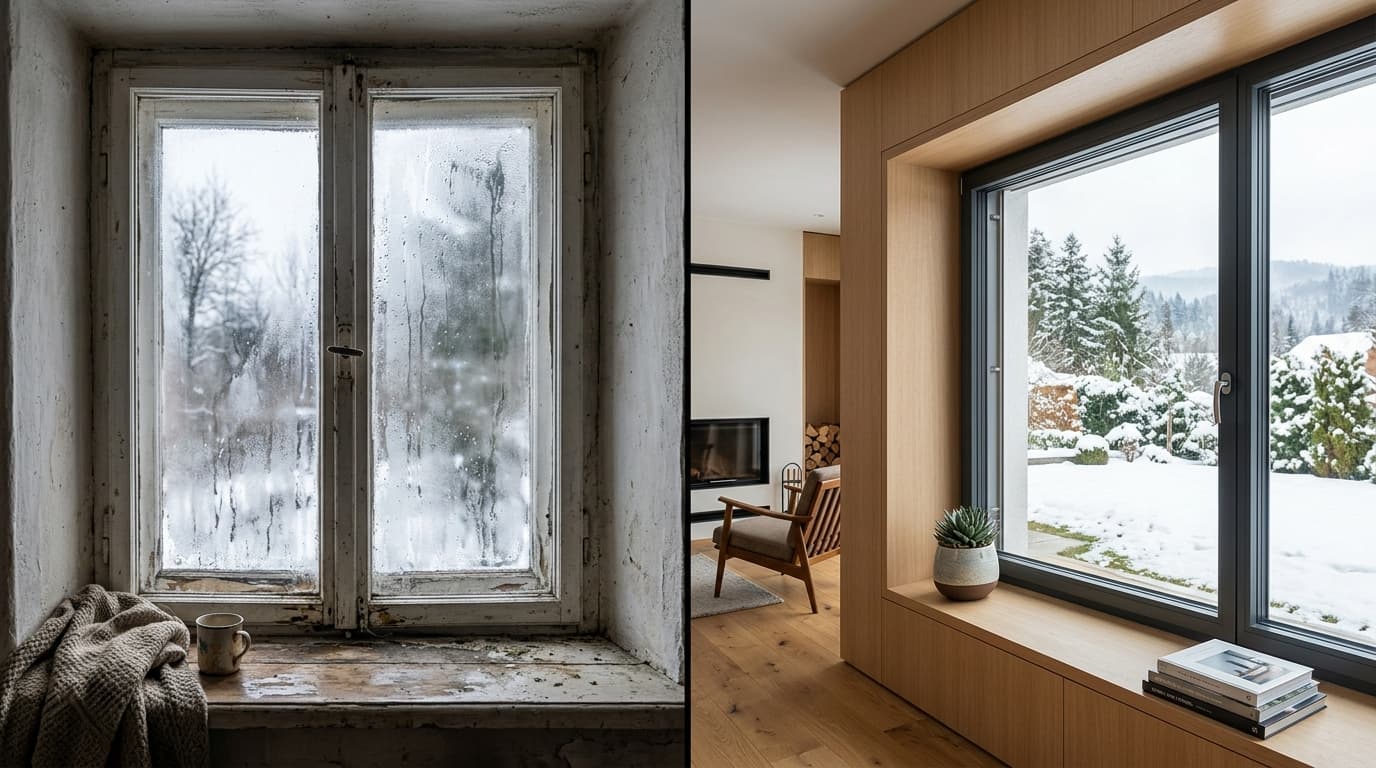 Passive House (Passivhaus) Principles for Remodeling: Airtightness & Triple-Pane Glazing